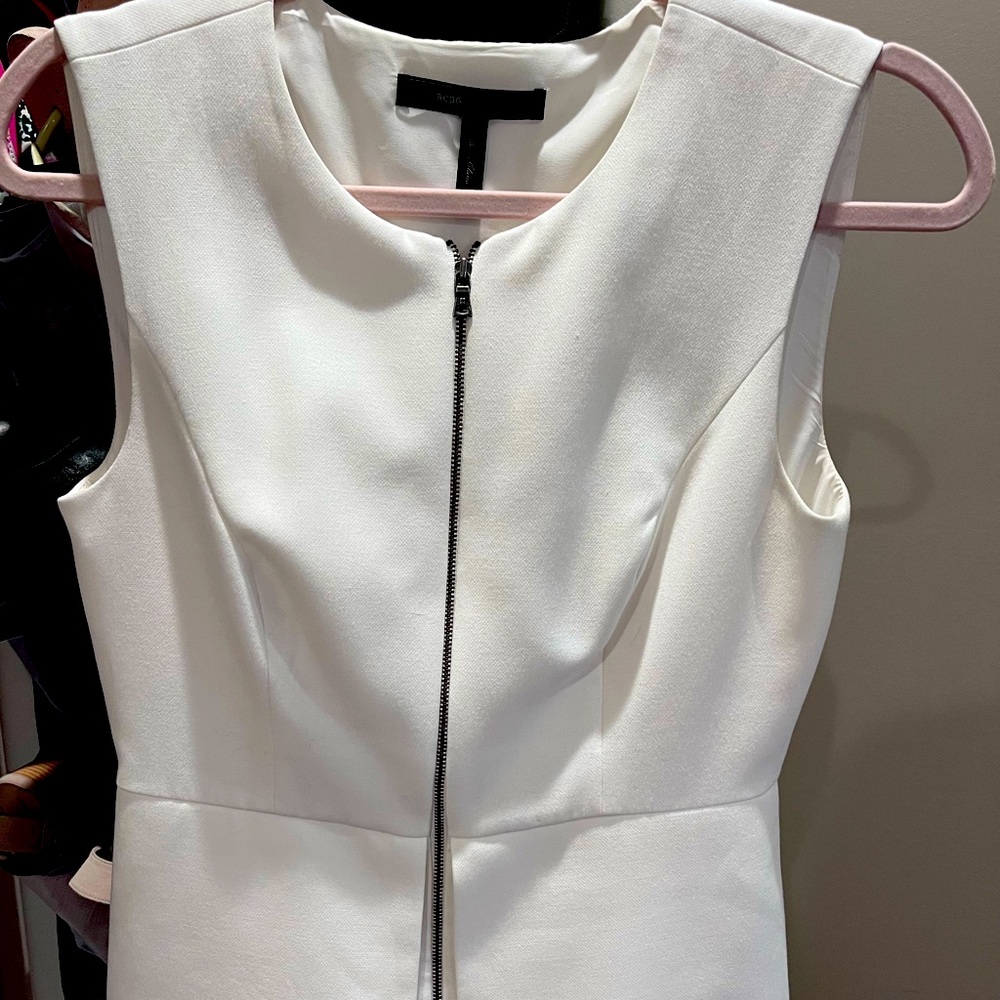 ABRIELLE SLEEVLESS PEPLUM TOP